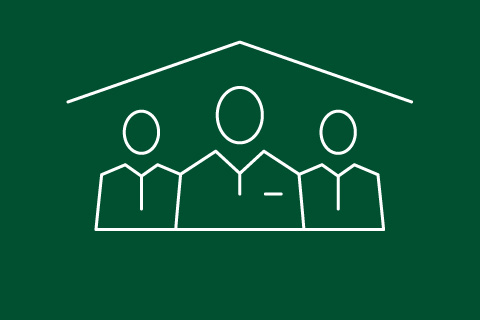 Group of people graphic icon
