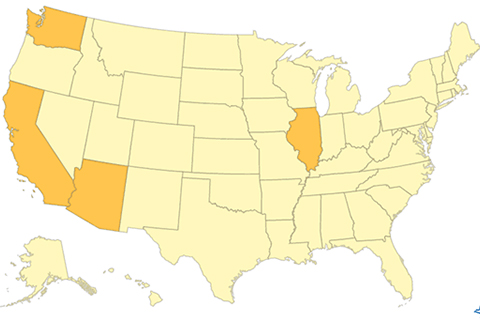 Coronavirus Cases in the U.S.