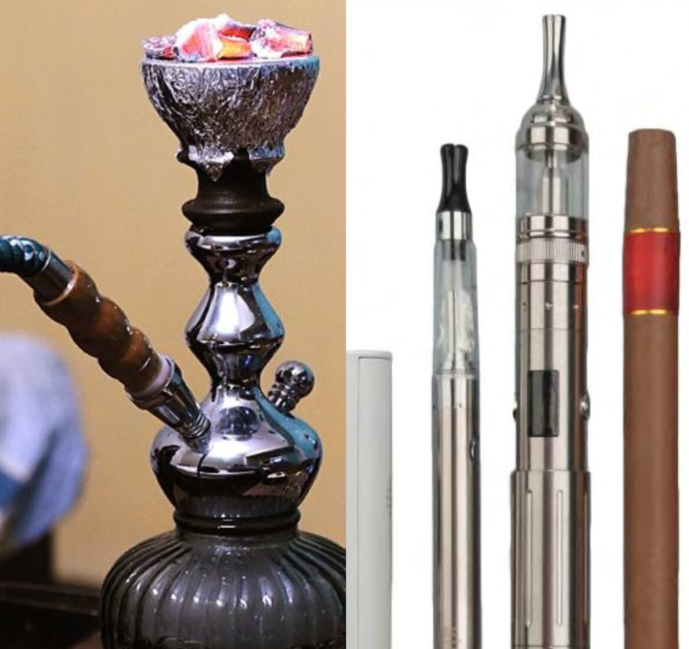 Hookah and E-Cigarettes