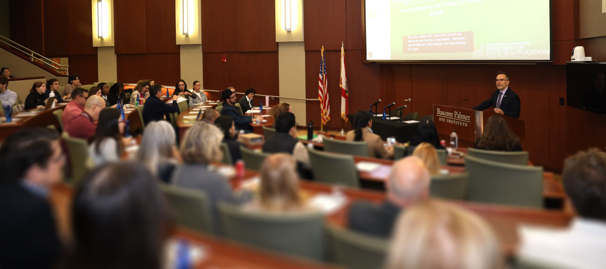 People sitting at a conference